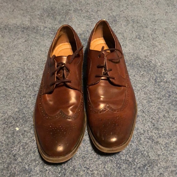 Oxford dress shoes, worn but still in good shape! - Picture 1 of 5